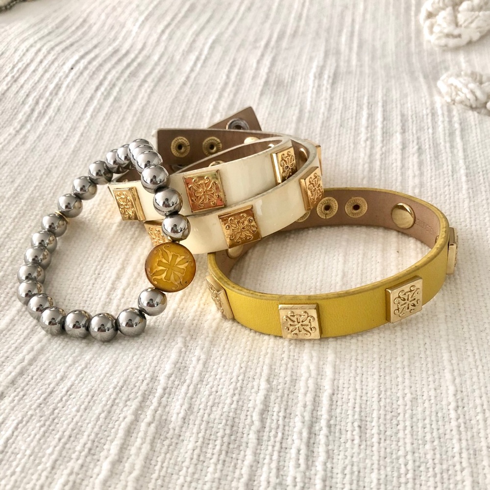 RUSTIC CUFF | Leather Bracelet Set